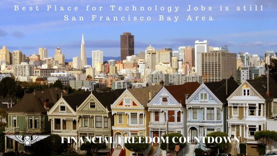 Best Place for Technology Jobs is still San Francisco Bay Area
