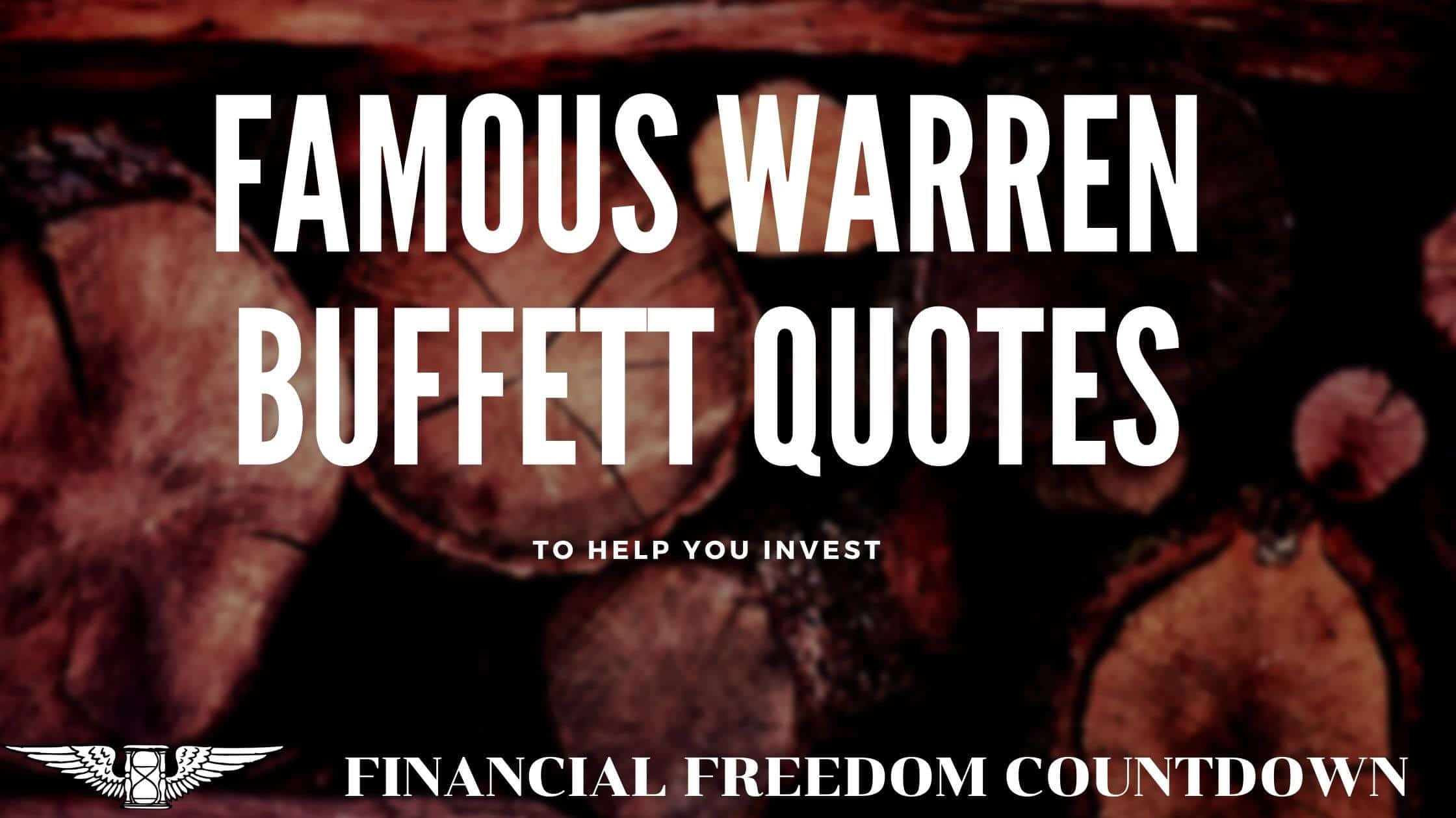Famous Warren Buffett Quotes