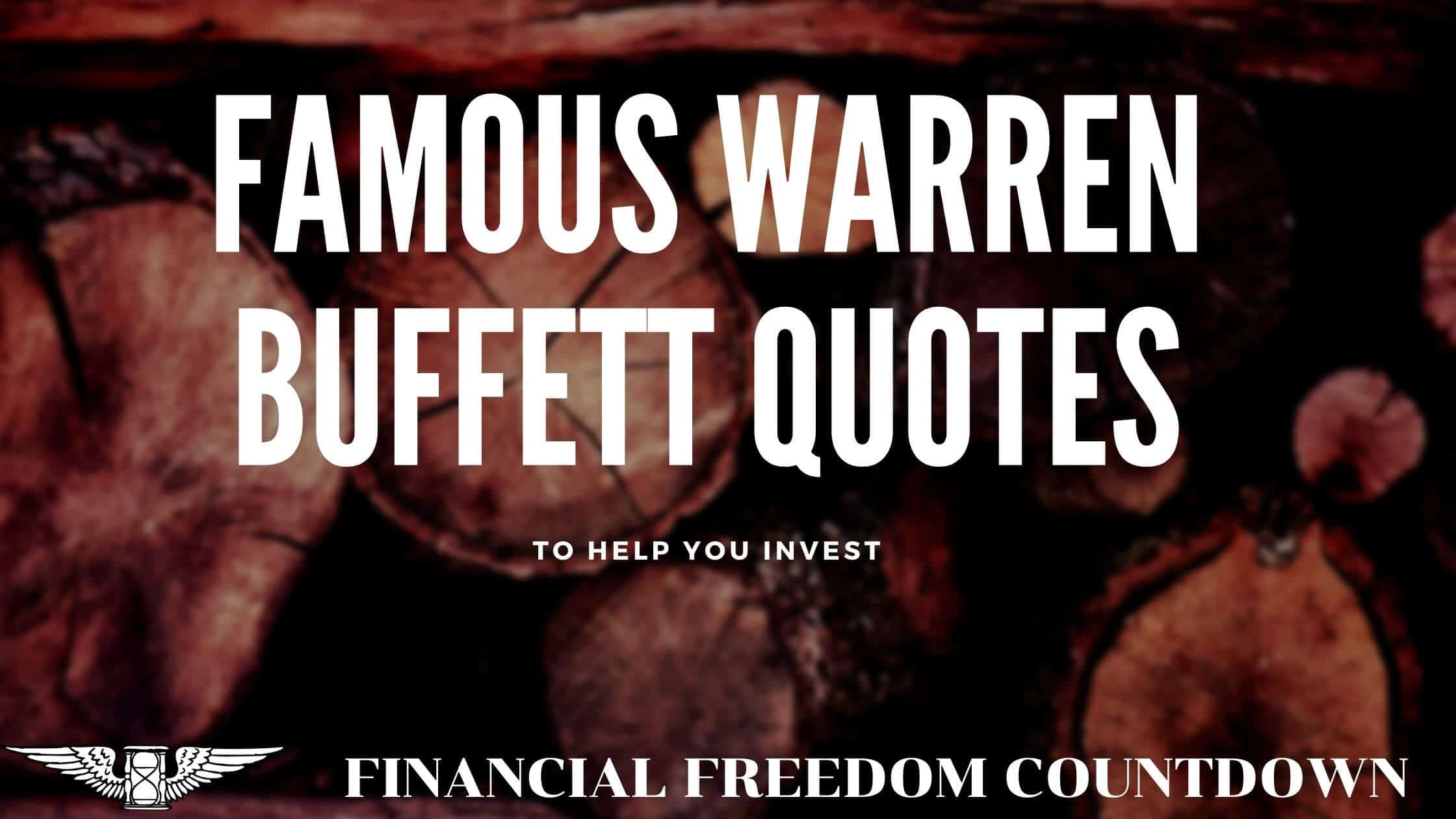 warren buffett quotes on love