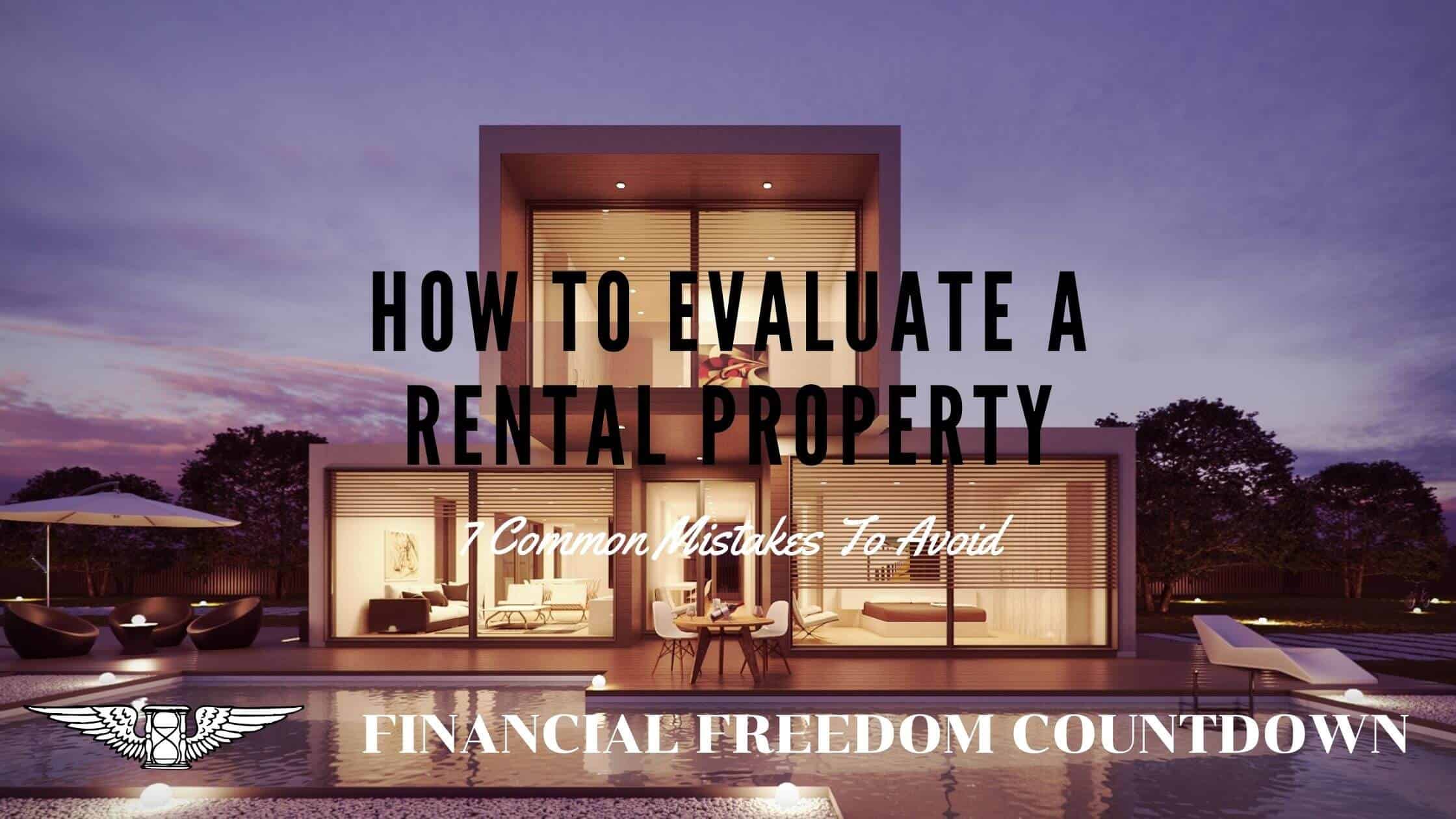 How To Evaluate A Rental Property