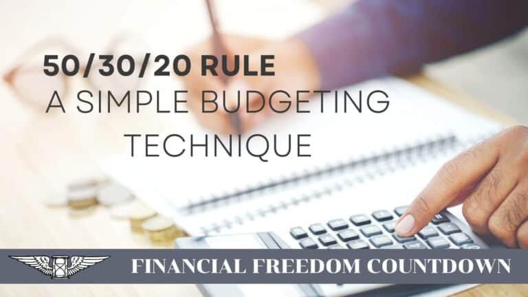 50/30/20 Rule: A Simple Budgeting Technique