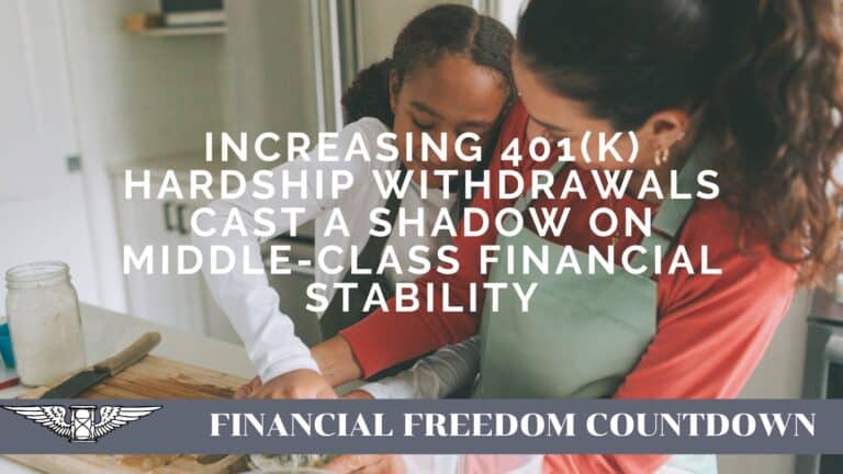 Increasing 401(k) Hardship Withdrawals Cast a Shadow on Middle-Class Financial Stability
