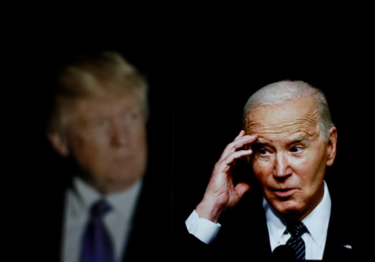 Republican Candidate Donald Trump Democratic Candidate Joe Biden