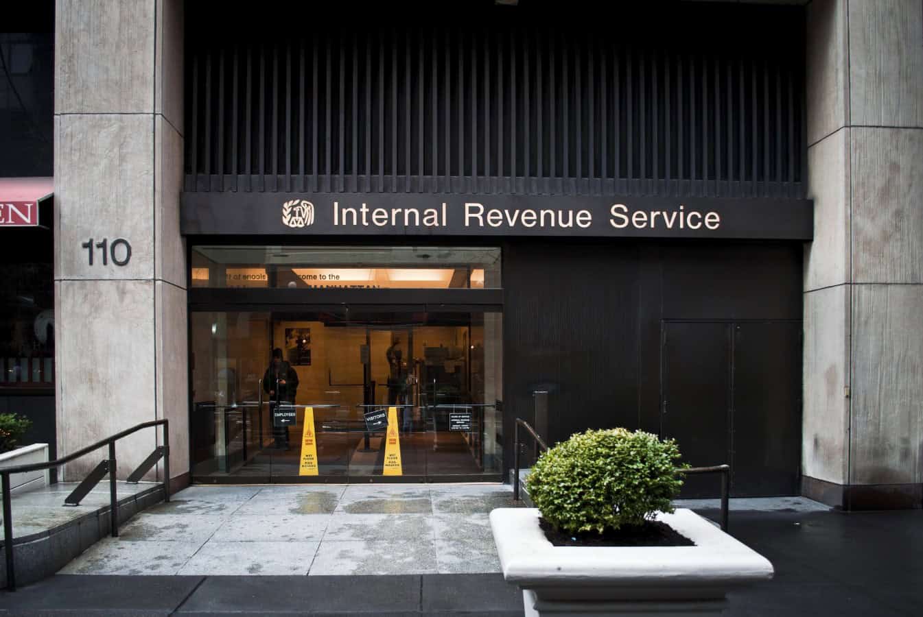 The IRS building in NYC