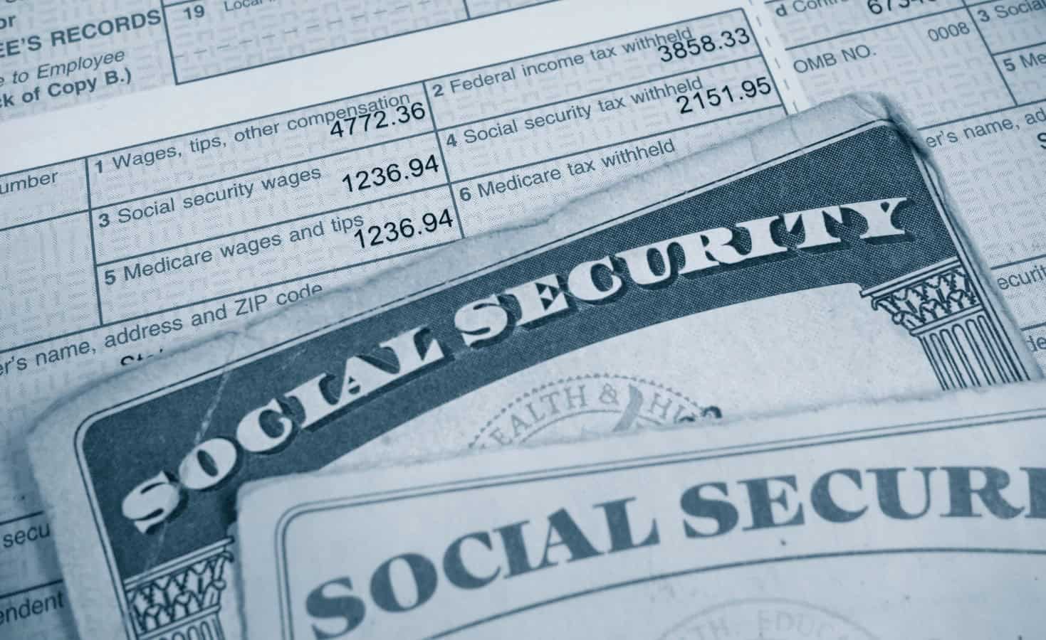 W2 and Social Security Cards