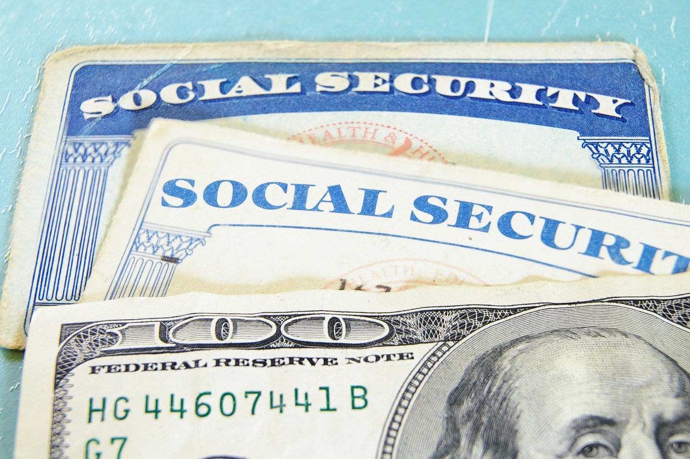 Money and Social Security Card