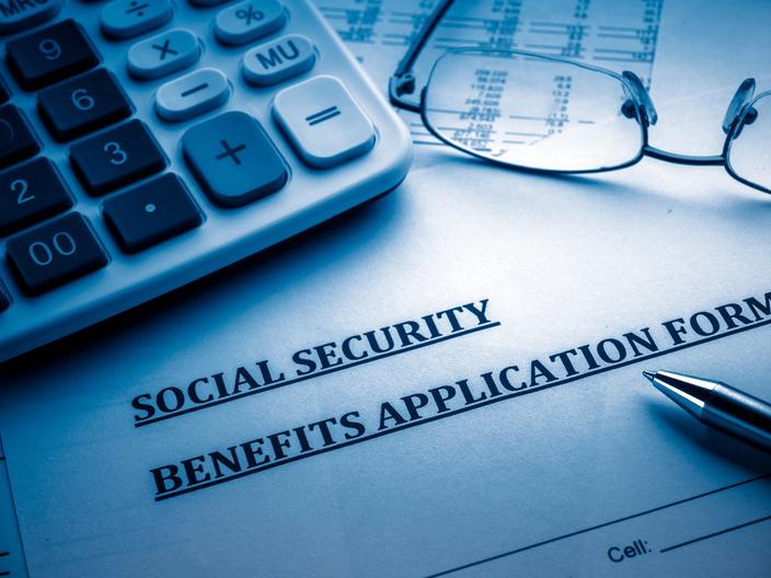 Social Security Benefits Form