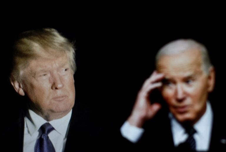 Trump and Biden