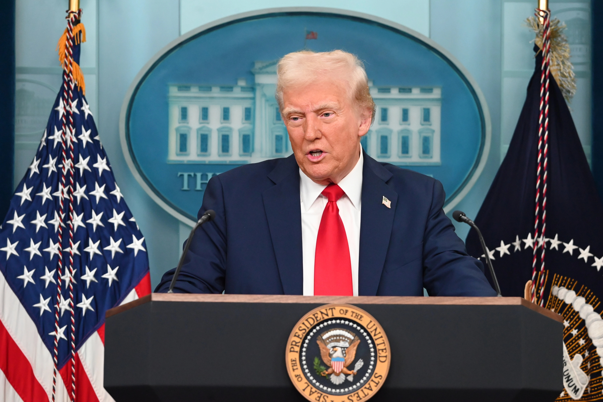 Trump-Branded ‘MAGA Accounts’ Spark Political Fight But Financial Experts Say Stick With 529s for Your Kids 1 Depositphotos 785548350 L President Trump news conference Photo by thenews2.com