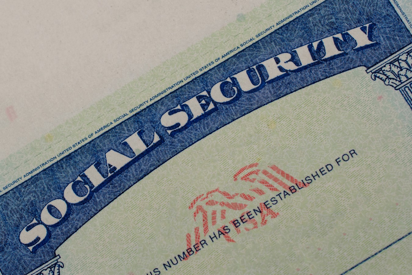 Starting This Month, Social Security Slashes Checks by 50% for Overpaid Retirees 1 USA Social security number cards