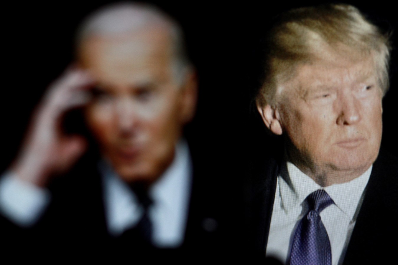 Donald Trump and Joe Biden