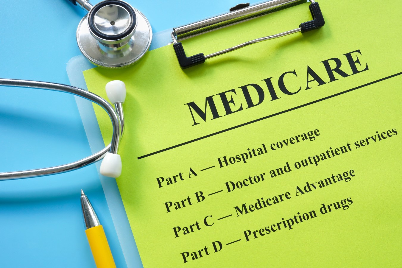 Seniors Are Leaving Medicare Advantage in Droves — Here’s Why Many Say Medigap Is Worth the Higher Cost 1 Papers about types of medicare insurance and a stethoscope