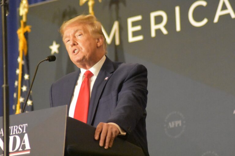 Donald Trump at America First Summit