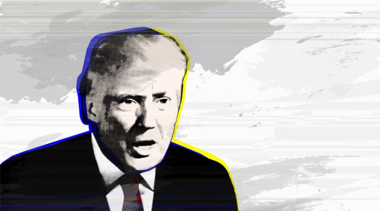 Portrait of Donald Trump